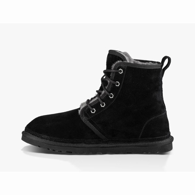 Botas UGG Harkley Homem Pretas | PT-YHPFS